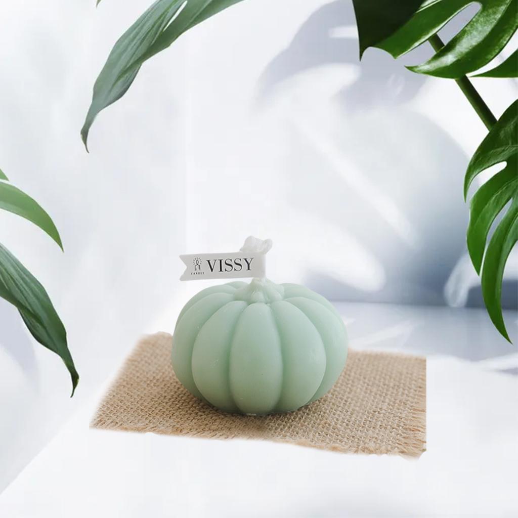 Pumpkin Candle Creative Aromatherapy Scented Candle Party Supplies Green