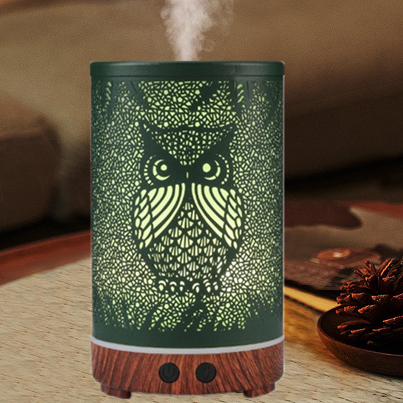 Air Aromatherapy Humidifier 200ml Owl Essential Oil Diffuser for Home Kids