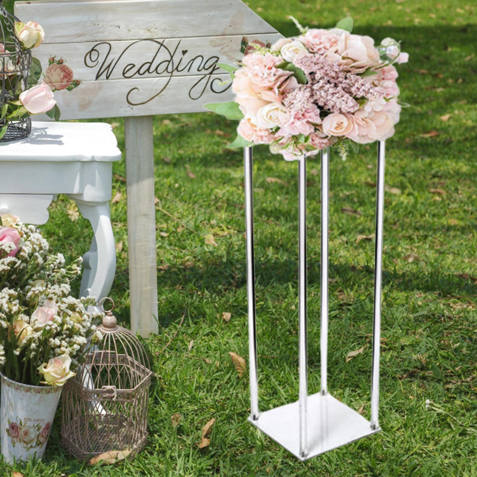 Geometric Flower Stand for Wedding Centerpiece Detachable Acrylic for Party