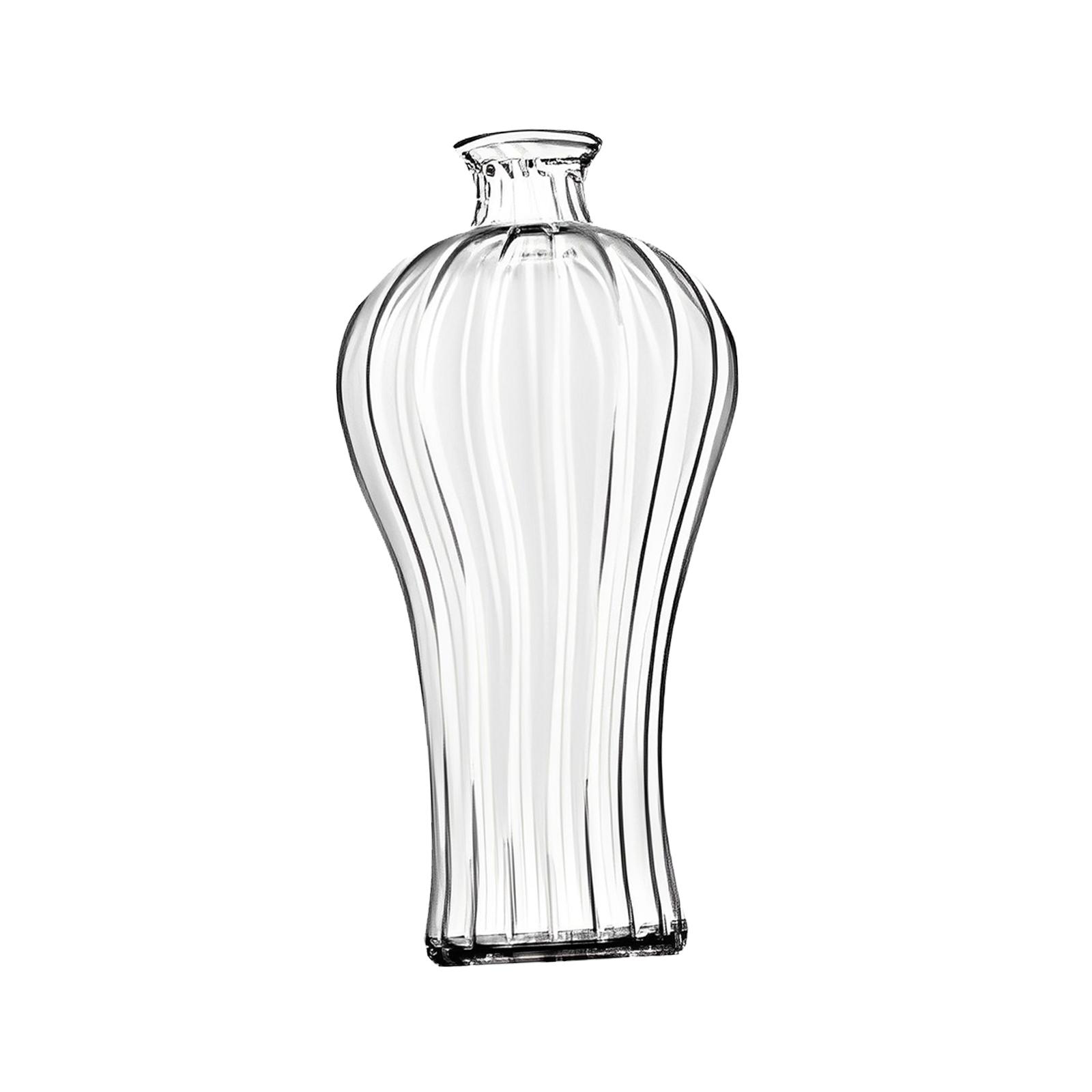 Glass Flower Vase Fitments Propagation Vase for Wedding Bedroom Housewarming Model C Stripe