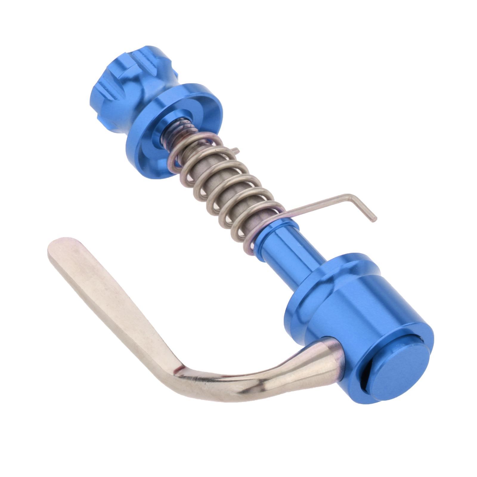 Quick Release Seat Post Clamp Skewer Bolt Bike Cycle Bicycle Parts Blue