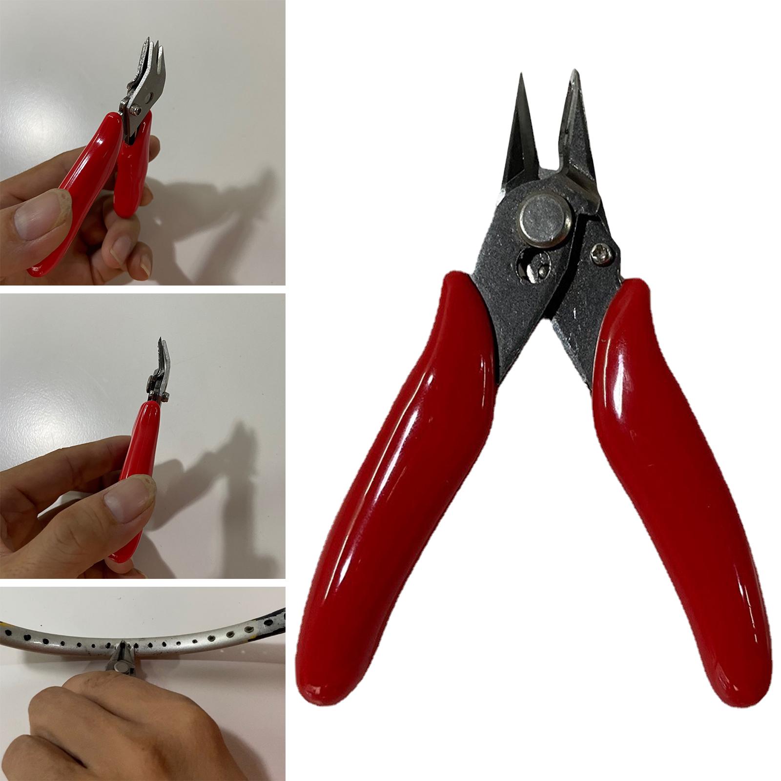 Trimming Pliers Cutter Non Slip Diagonal Pliers for Cutting Badminton Racket