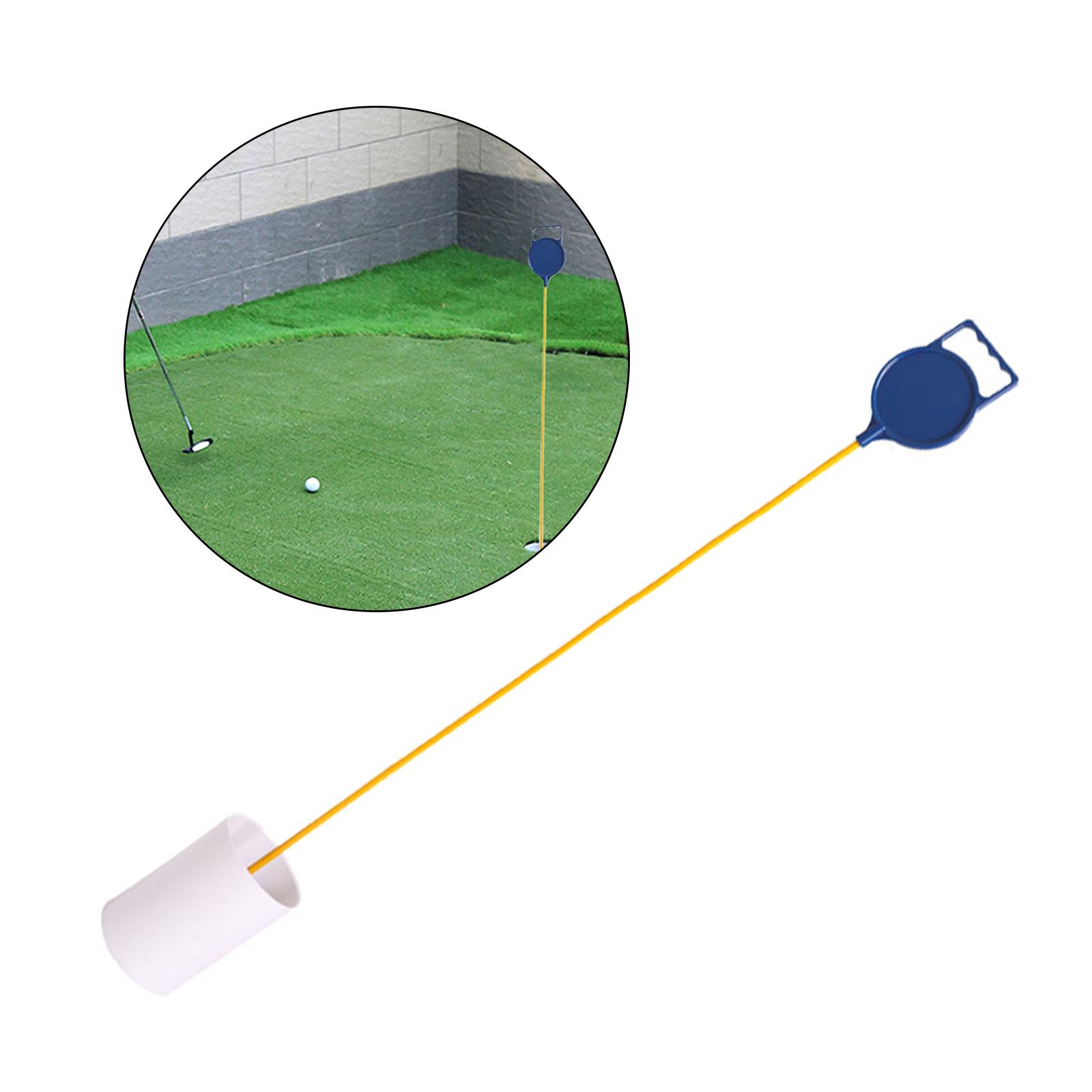 Golf Putting Green Flag and Hole Cup Backyard Practice Golf Flagstick Lawn