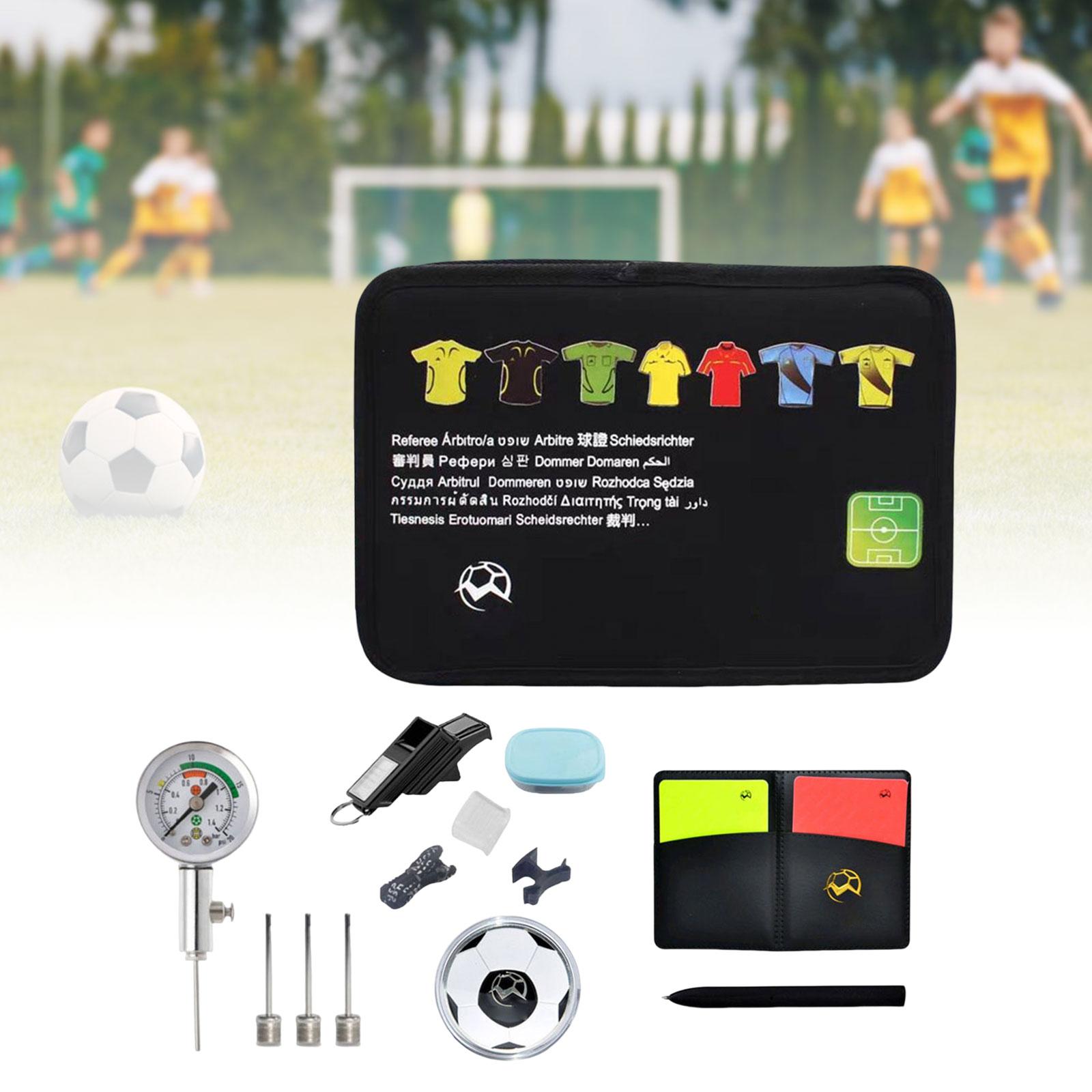 Referee Card Set Football Sports Pencil Soccer Basketball Red Yellow Card