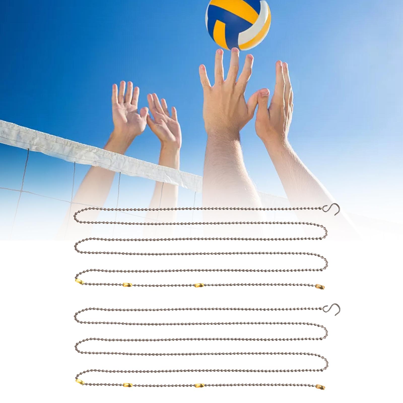 Volleyball Net Height Chain Referee Equipment for Daily Use Fitness Training