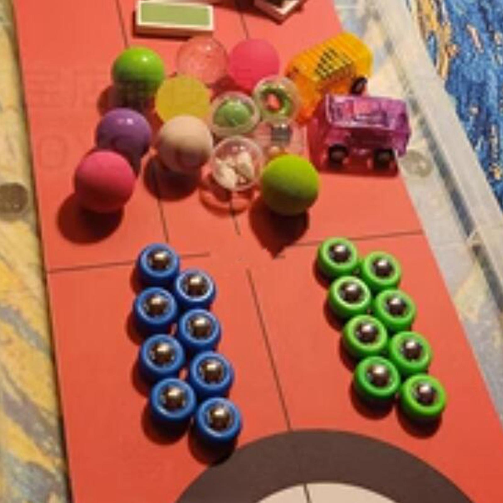 6x8x Shuffleboard Pucks Tabletop Sliding Pucks Indoor Shuffleboard Games Pucks