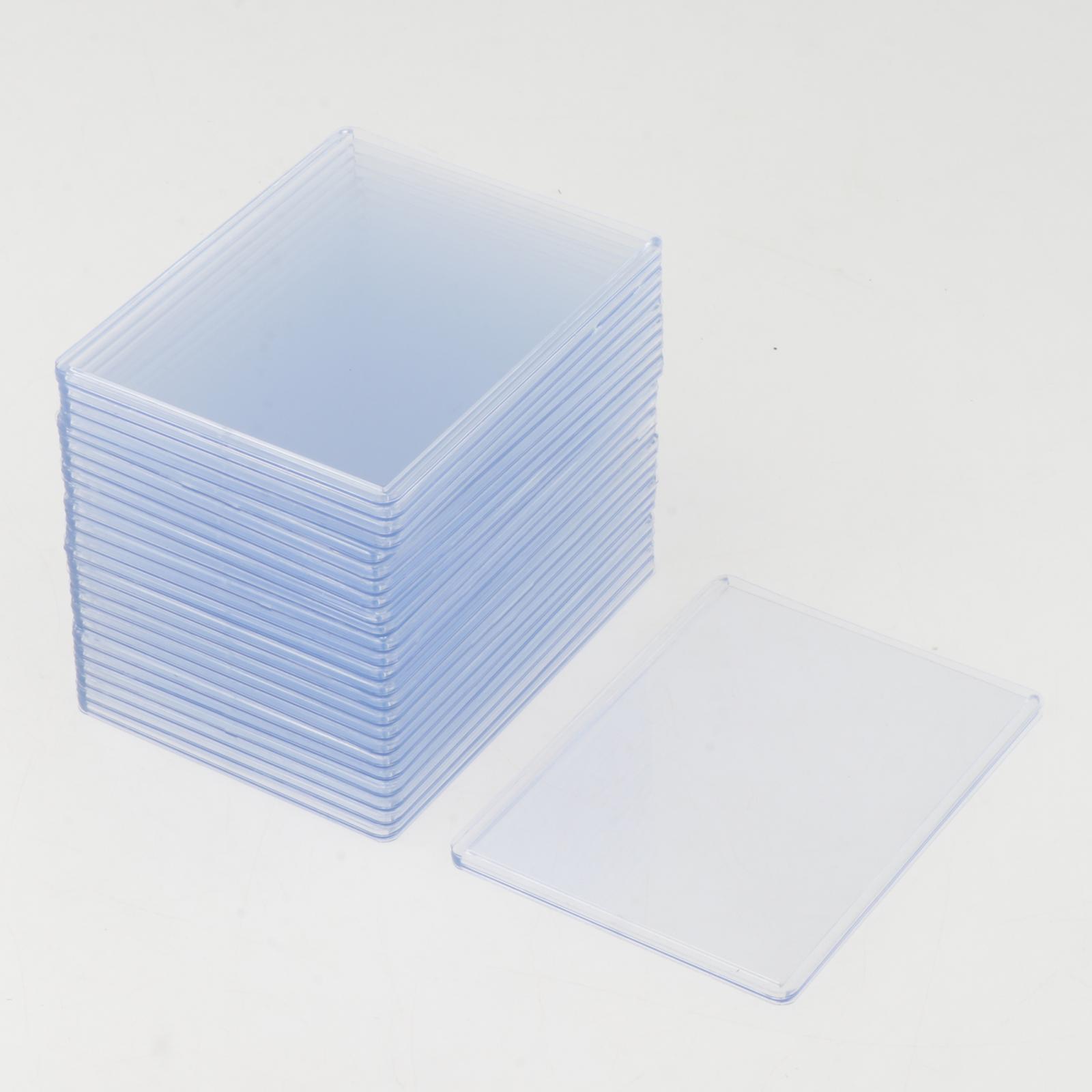 25 Pieces Card Sleeves Practical Card Holder for Hobbyists Collectible Cards