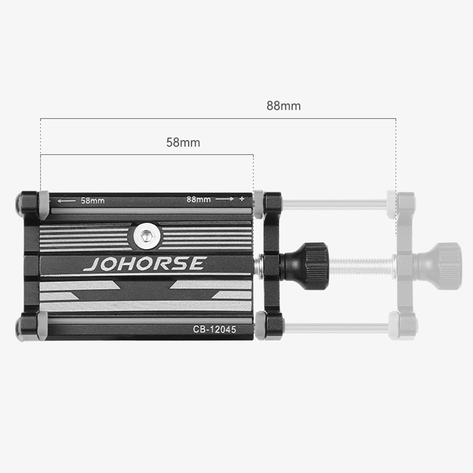 Bike Phone Holder Handlebar Cycling Accessories Bicycle Mobile Phone Bracket Black