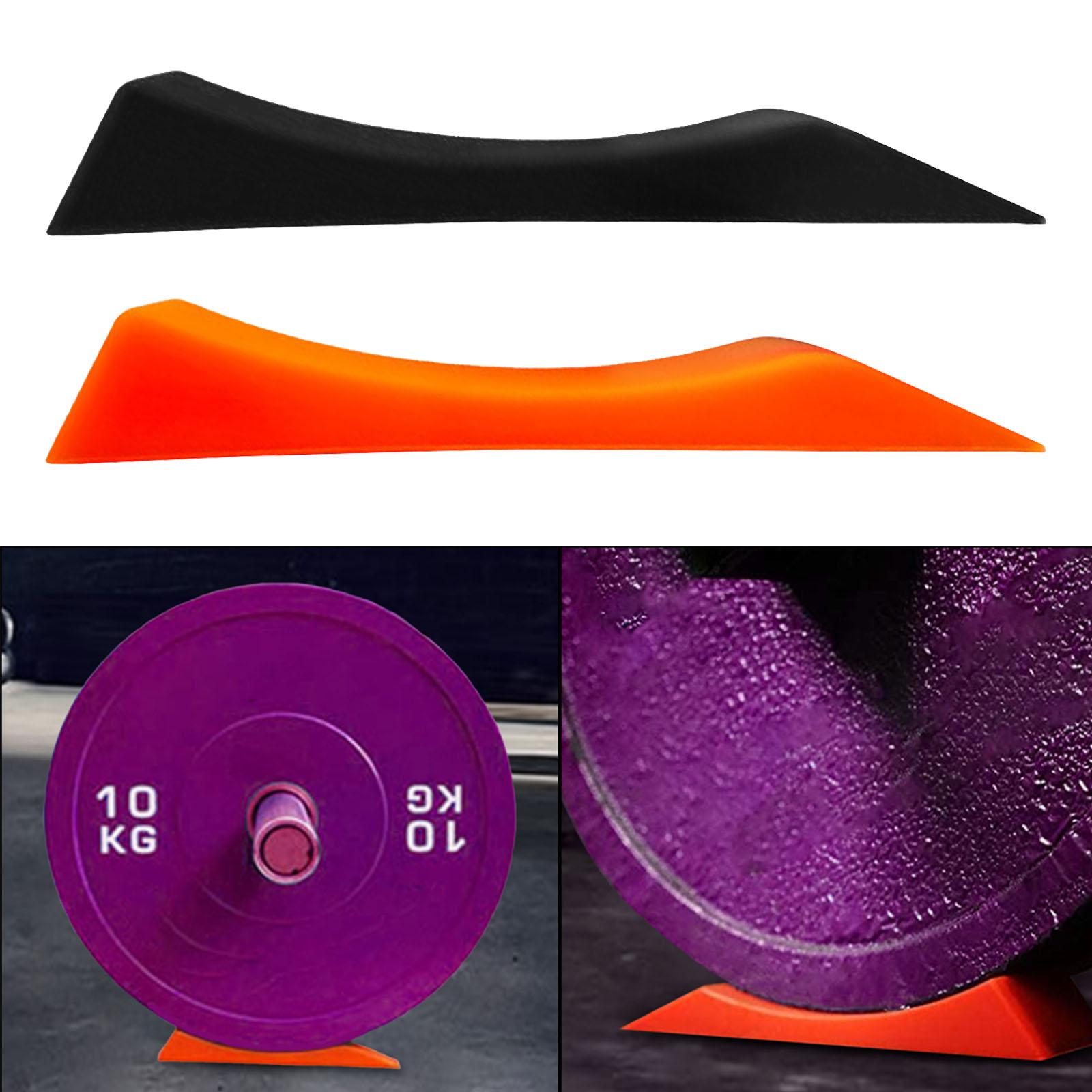 3xDeadlift Barbell Wedge for Powerlifting Strength & Fitness Athletes Home Gym Black