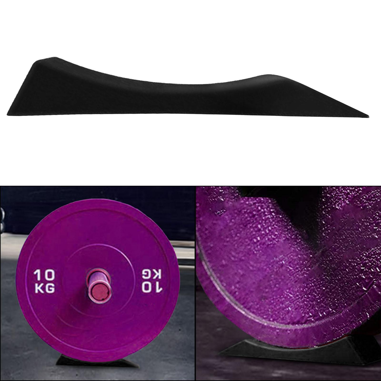 Deadlift Barbell Wedge for Powerlifting Strength & Fitness Athletes Home Gym Black