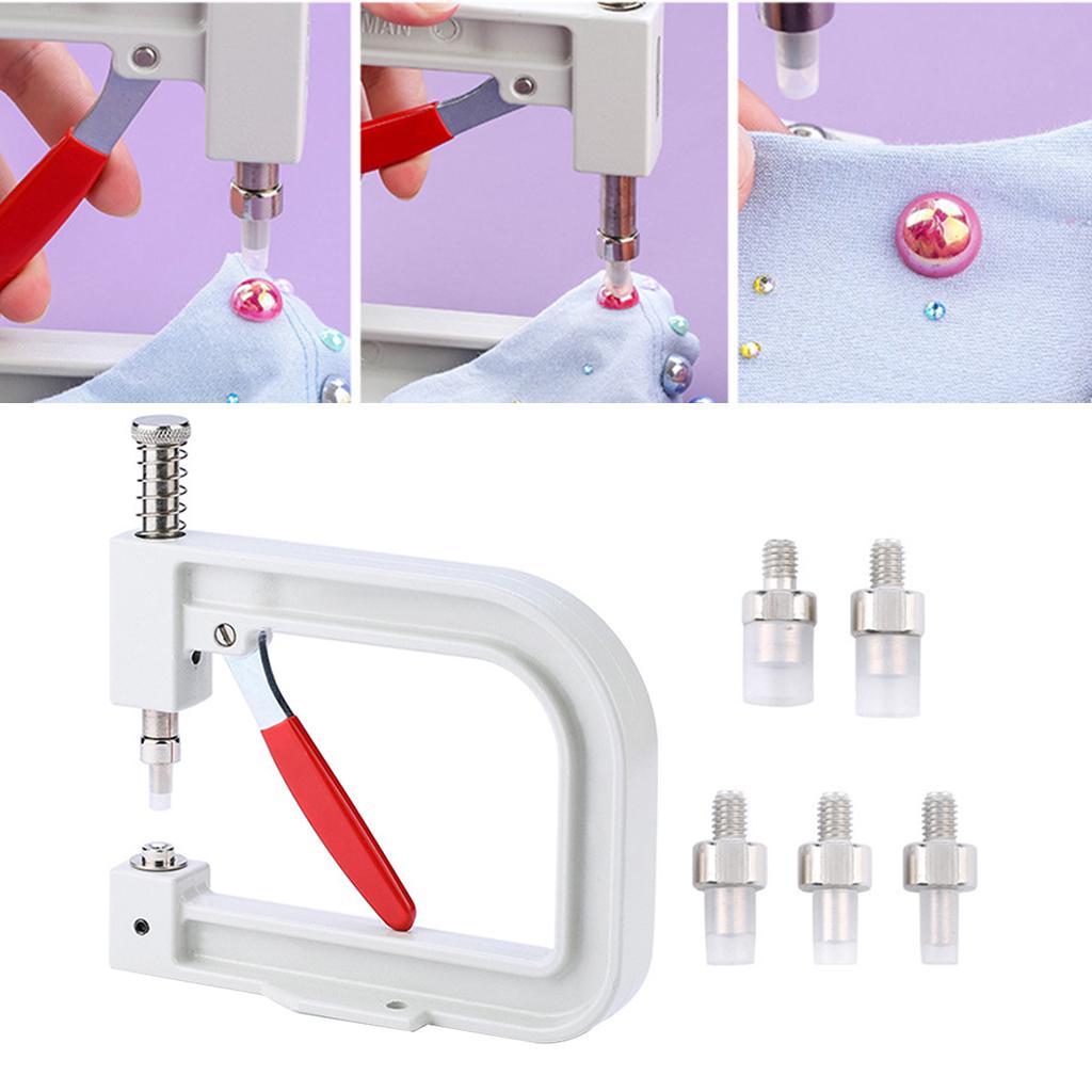 Manual Beading Machine Pearl Bead Rivet for Clothes Sewing Tools Repair 