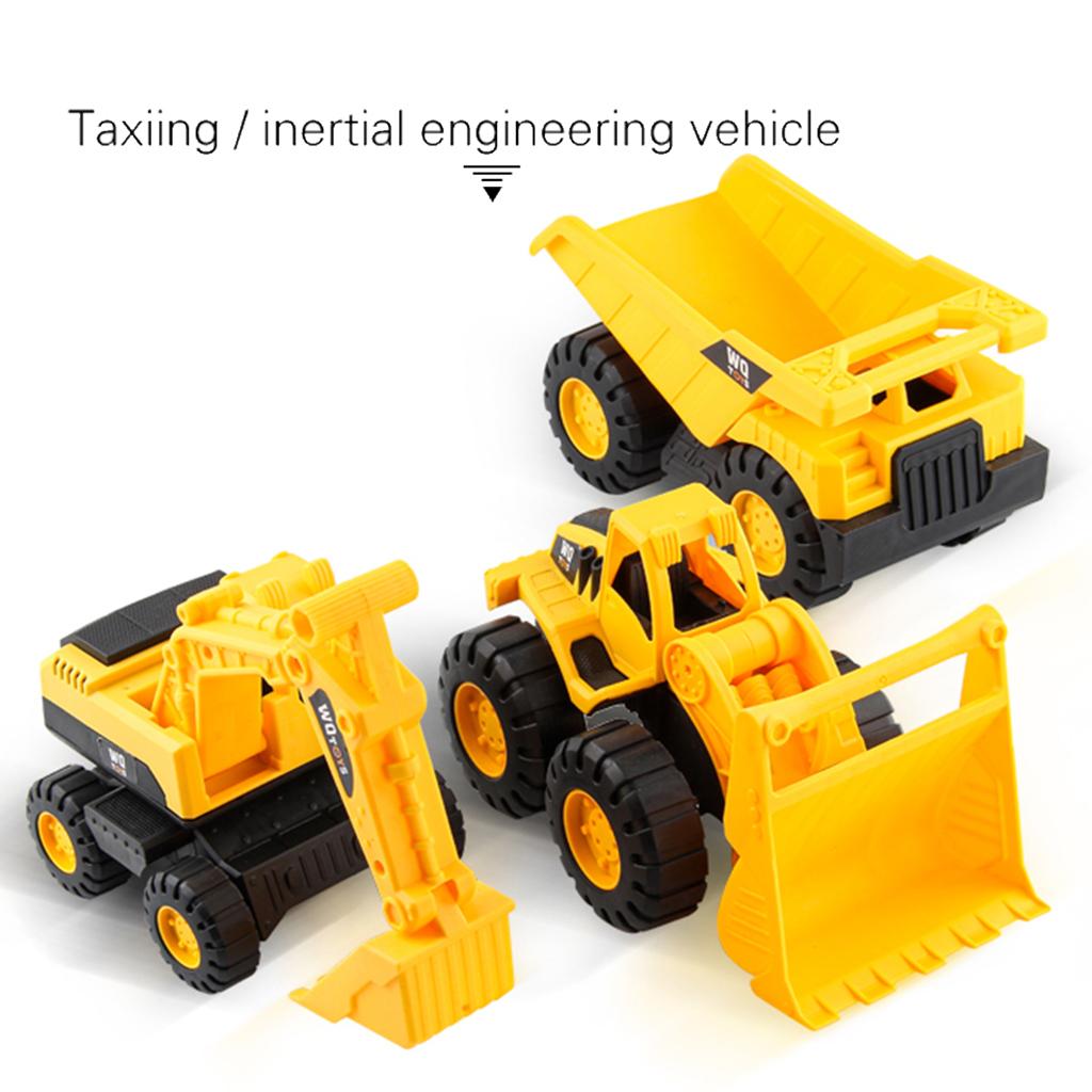 Children Construction Engineering Vehicle Toy Kids Educational Toys A