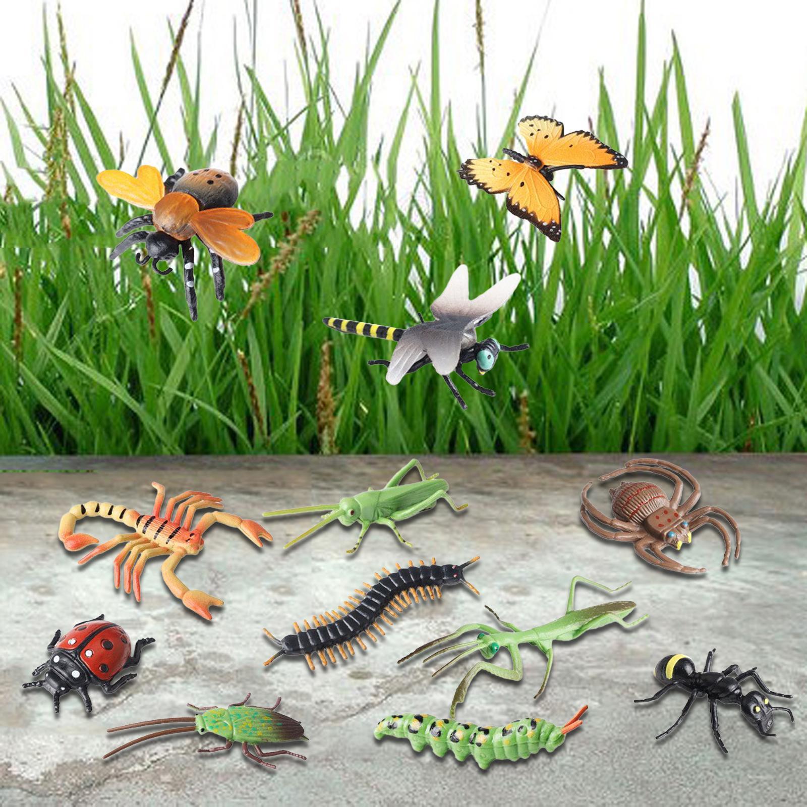 12x Artifical Animal Model Toy Educational Toy for Party Supplies Collection