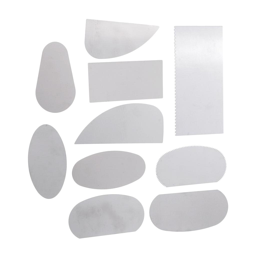 2x10 Pieces Clay Sculpture Pottery Molding Ceramics Sharp Cutter Tools Scraper