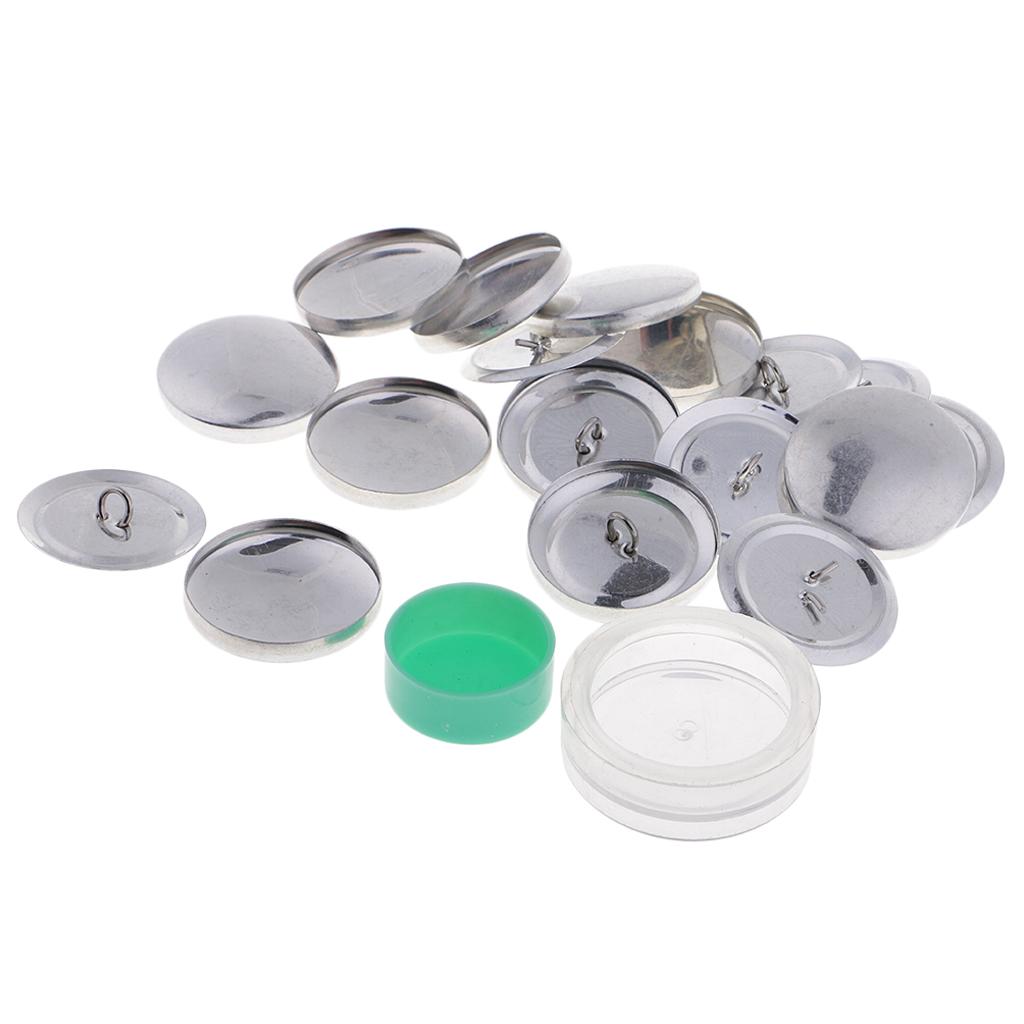 10 sets button blanks for cover buttons metal | eBay