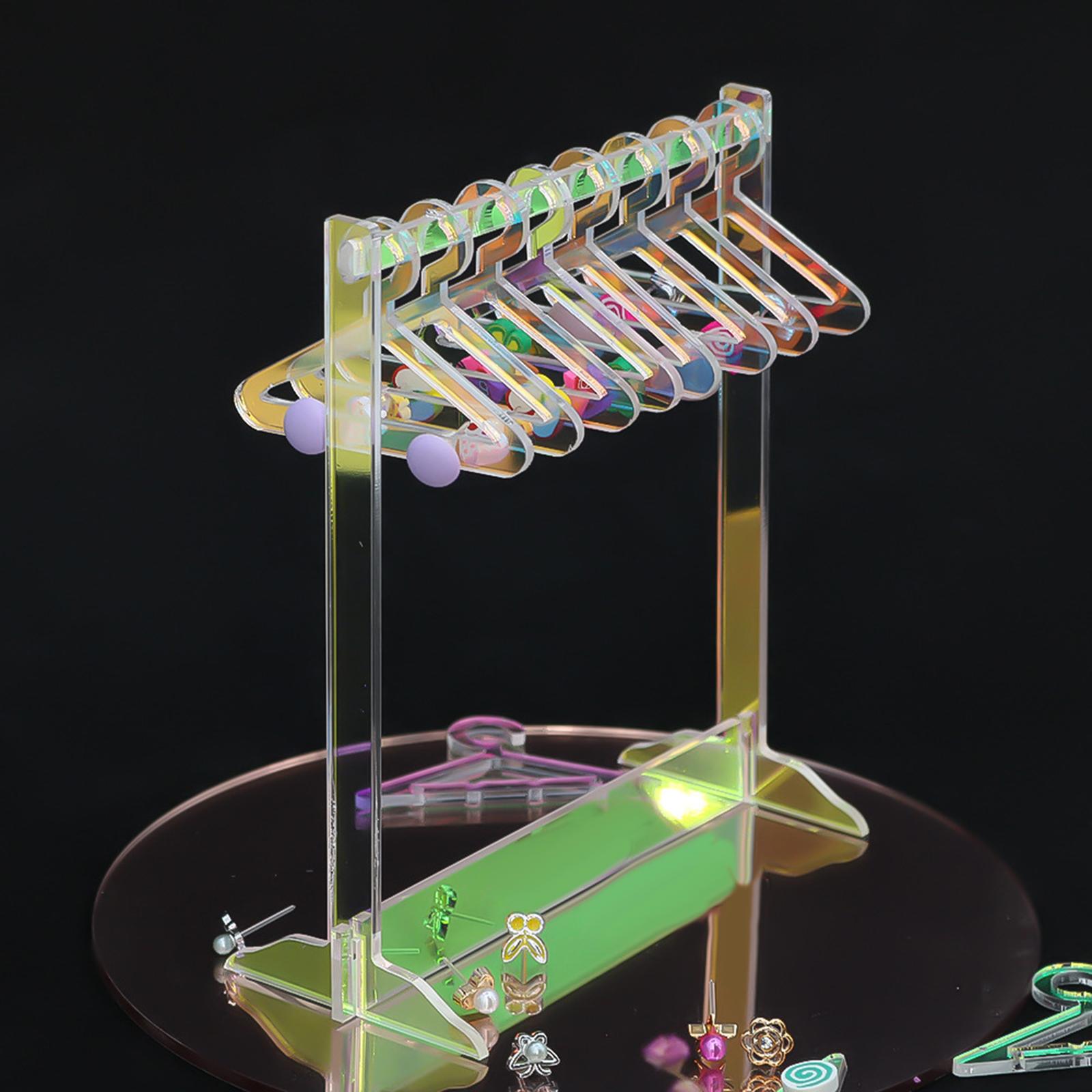 Earring Display Stand Holder Women Girls Tabletop Coat Hanger Rack
