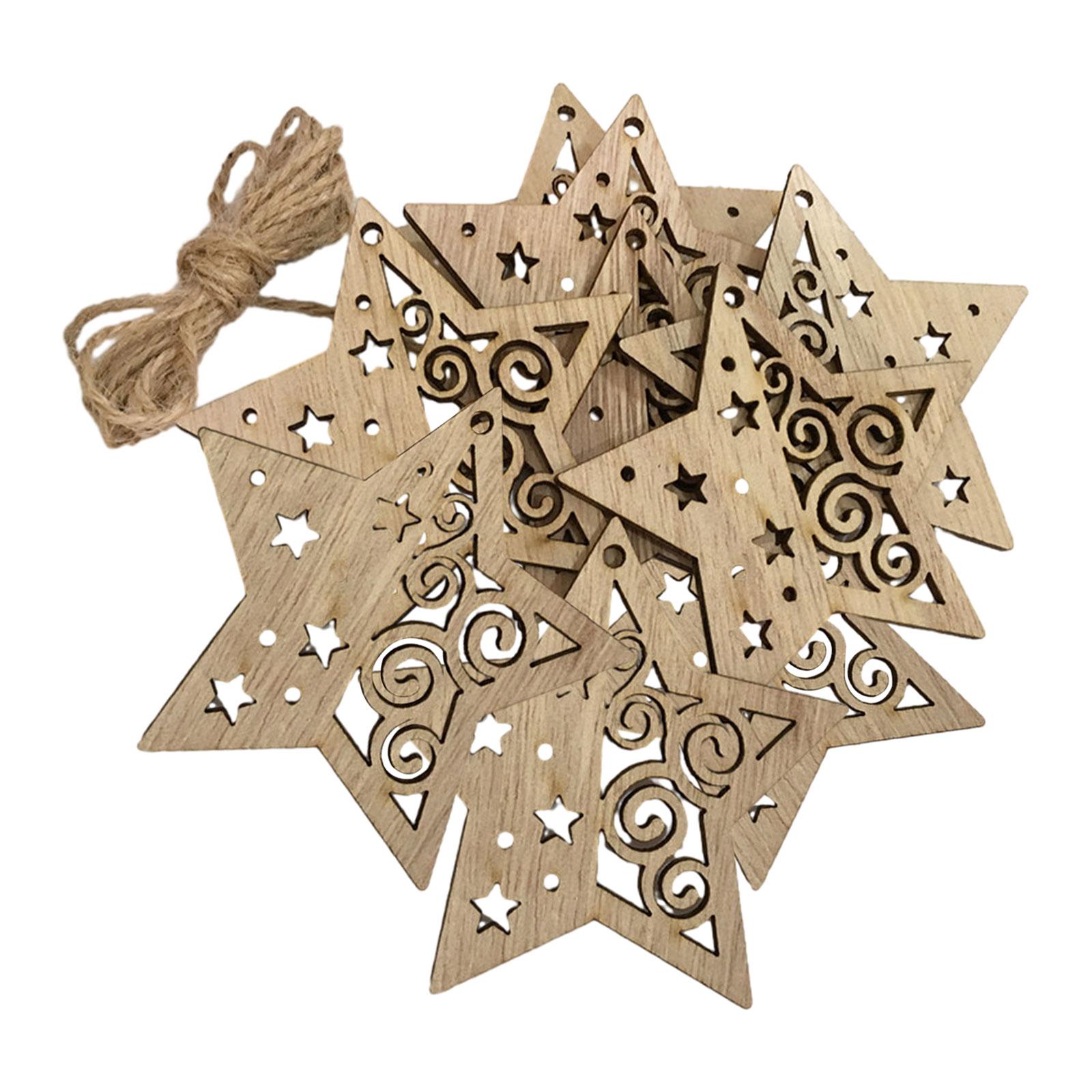 Wooden Cutouts Christmas Star