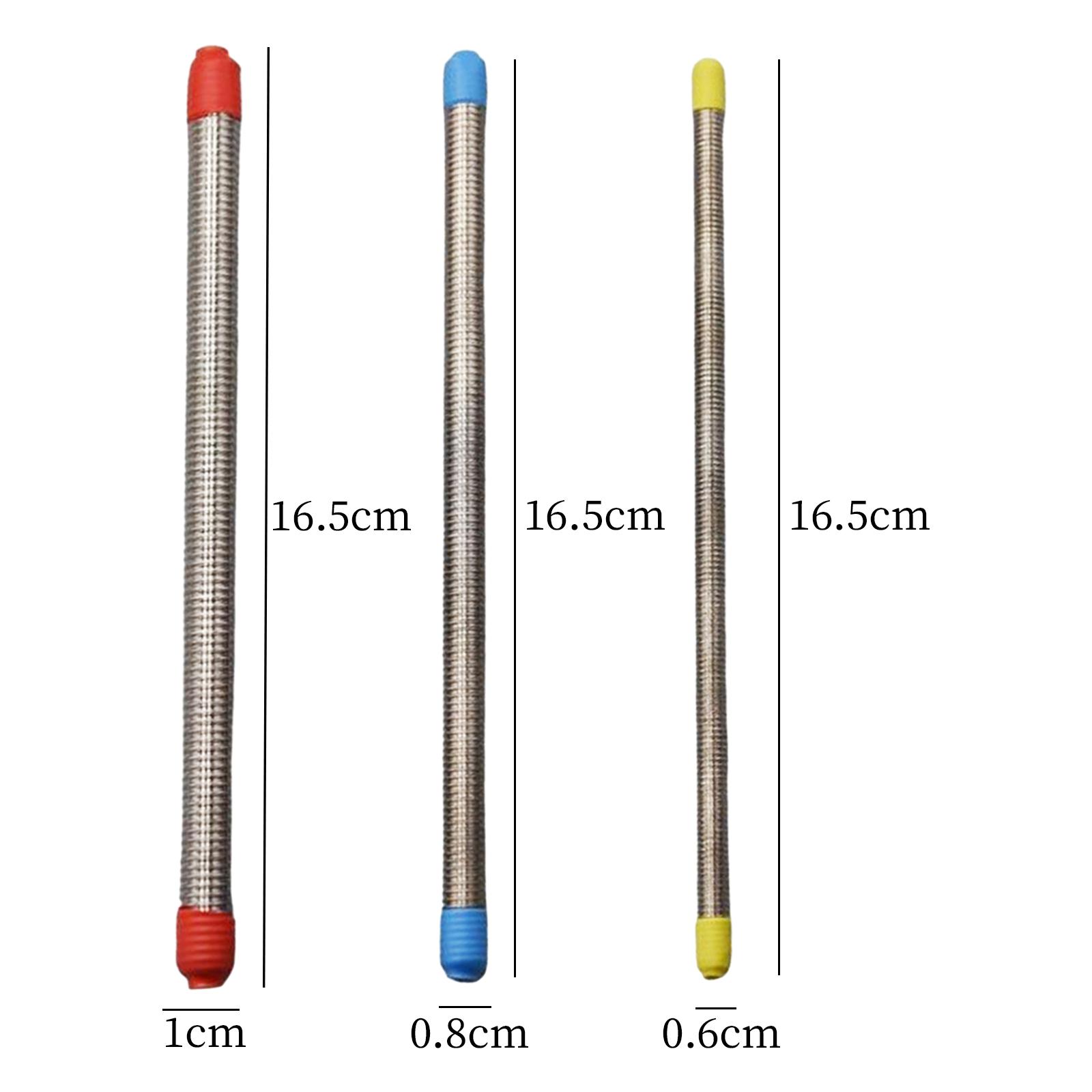 4x3Pcs Pottery Clay Texture Tools Threaded for Beginner Professional Sculpting