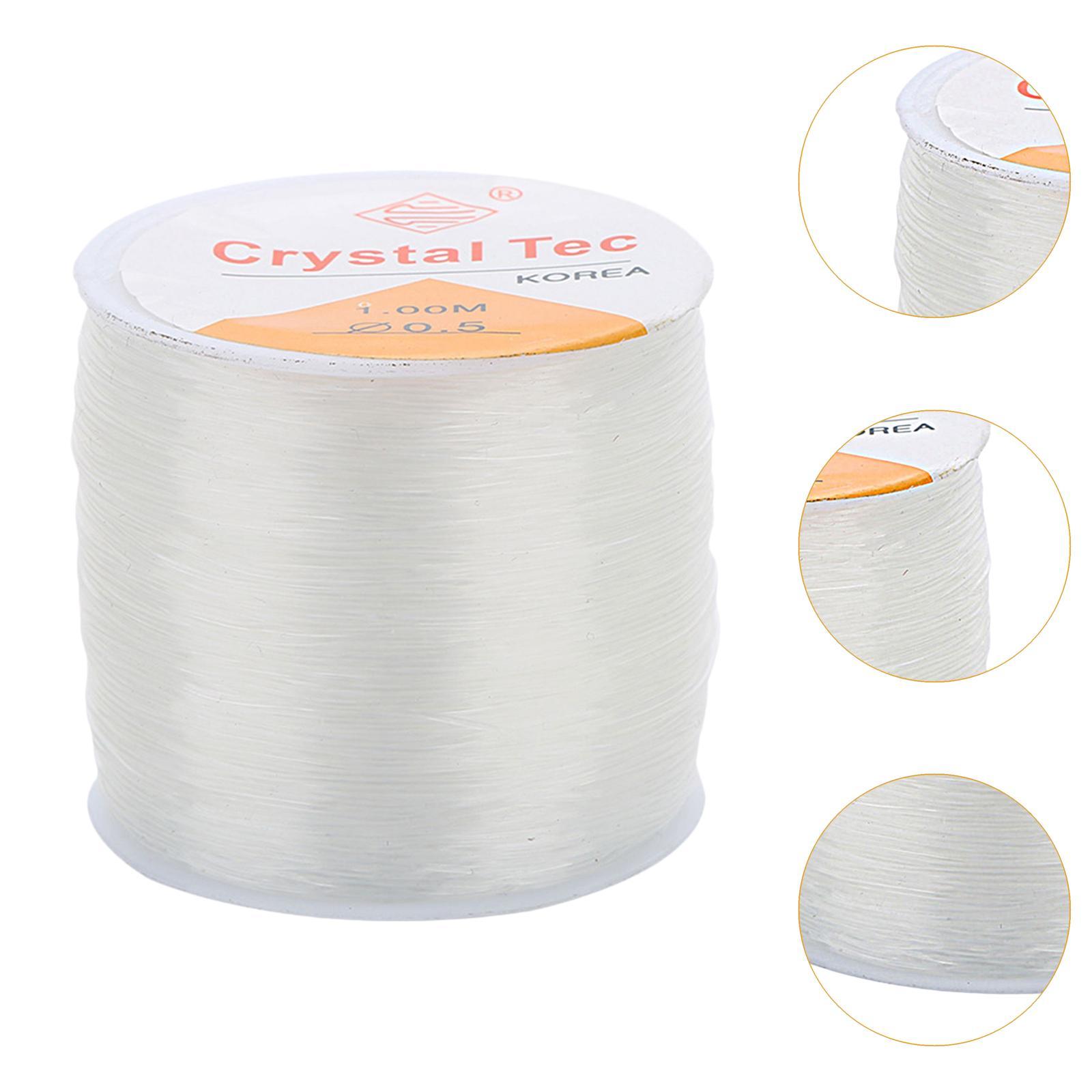 4Pcs Bracelet String Sewing Crafts Wire Crafting Strong Clear Beading Thread