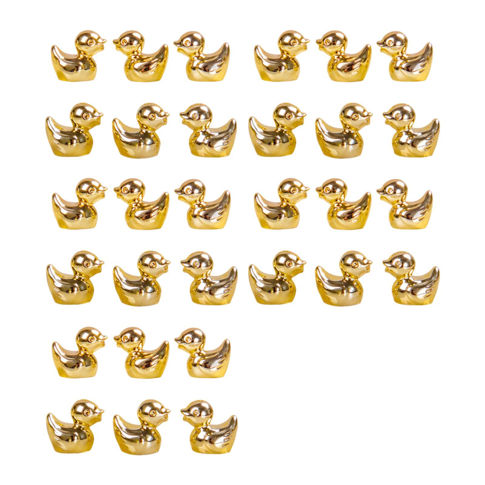 Mini Duck Figurines Set