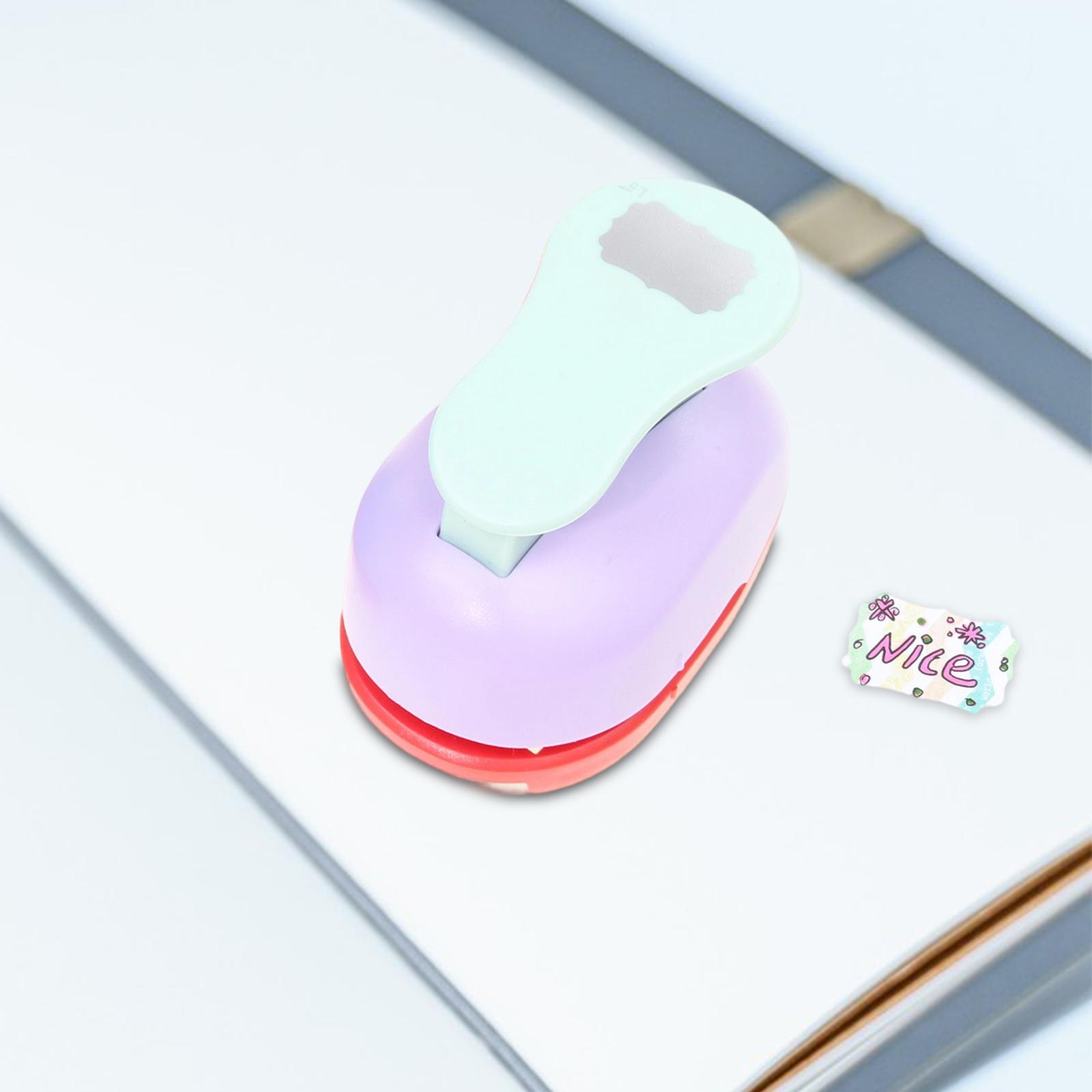 Paper Craft Punch Compact for Photo Albums Confetti Maker Projects Classroom