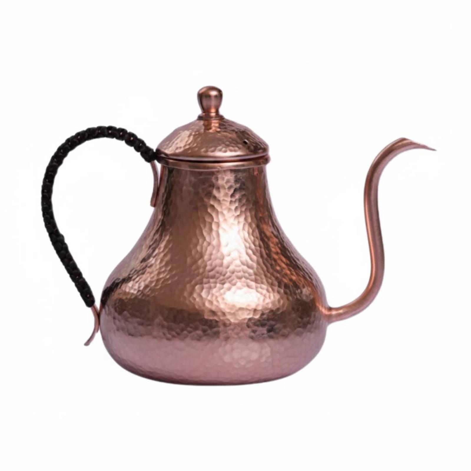 Copper Coffee Pot Gooseneck Kettle