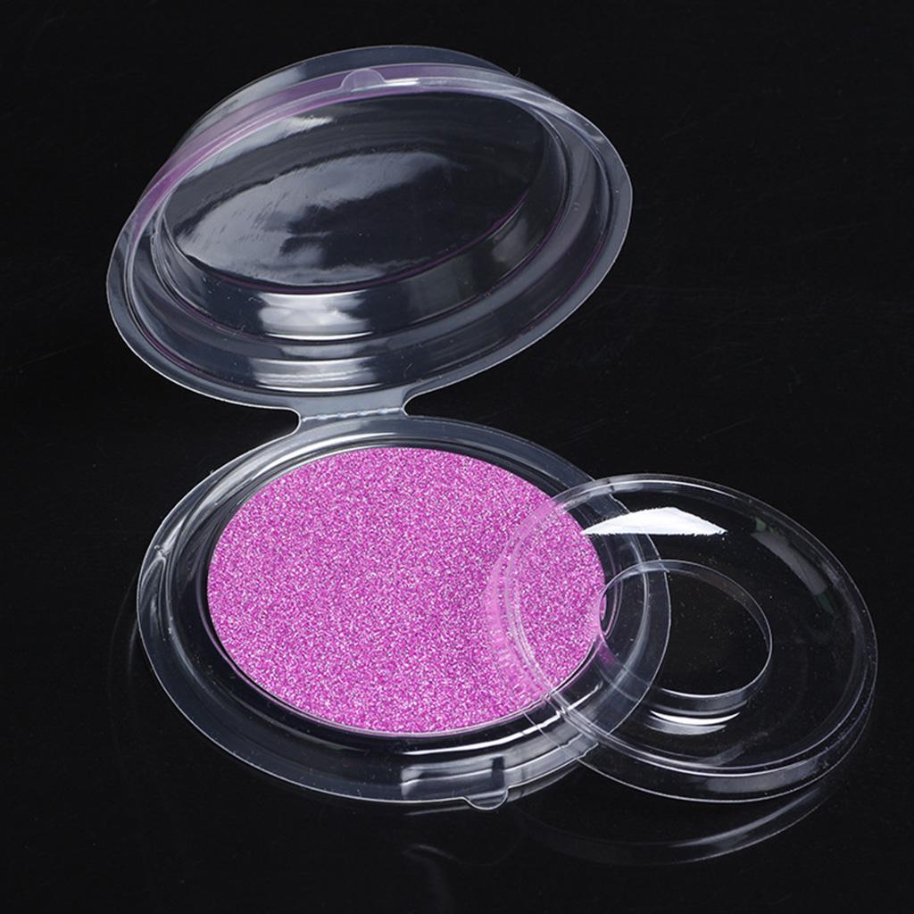 Empty False Eyelash Care Storage Case Box Container Holder Rose Red