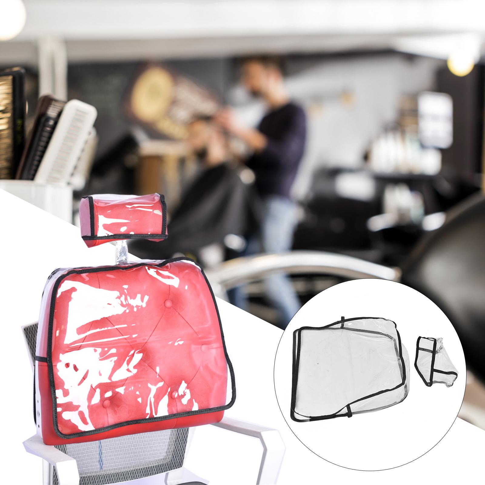 Chair Back Cover Beauty Equipment Prevents Damage for Salon Hairdressing D