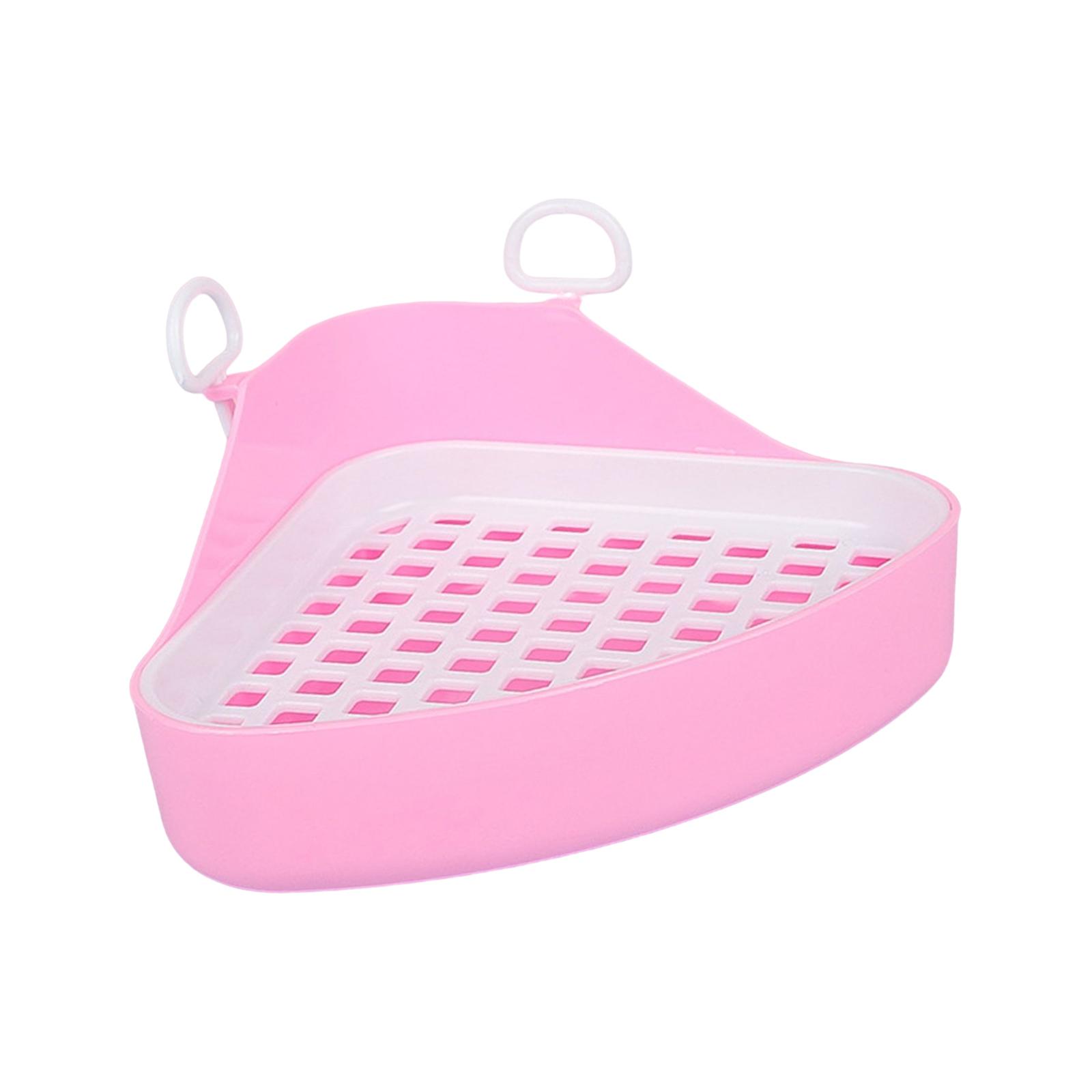 Triangle Potty Trainer Litter Box for Chinchillas