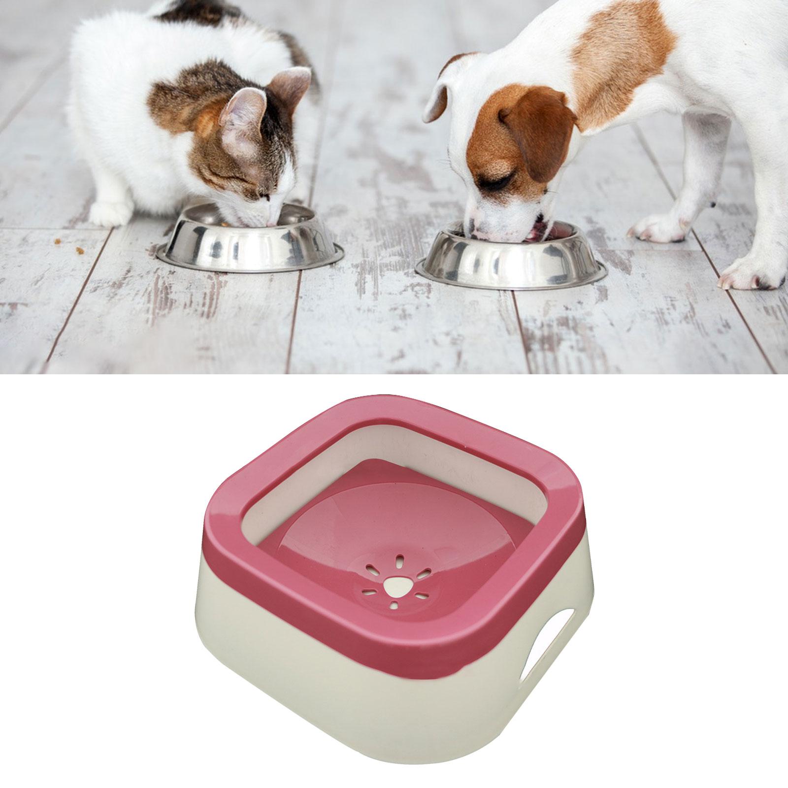 Cat Bowls Large Capacity Water Fountain Drinker Automatic 1L Water Dispenser Pink 