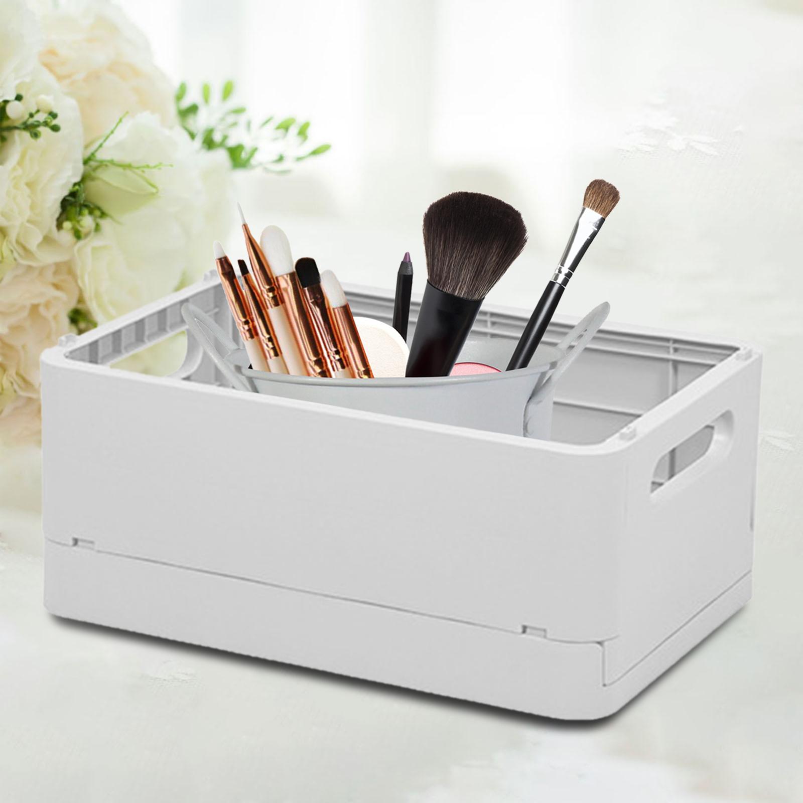 Collapsible Foldable Storage Box Container Large Capacity  Grey