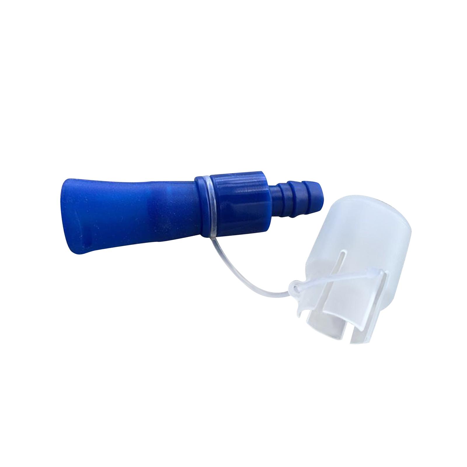 Water Bag Bite Valve Replacement Water Outlet Shutoff Valve Dark Blue