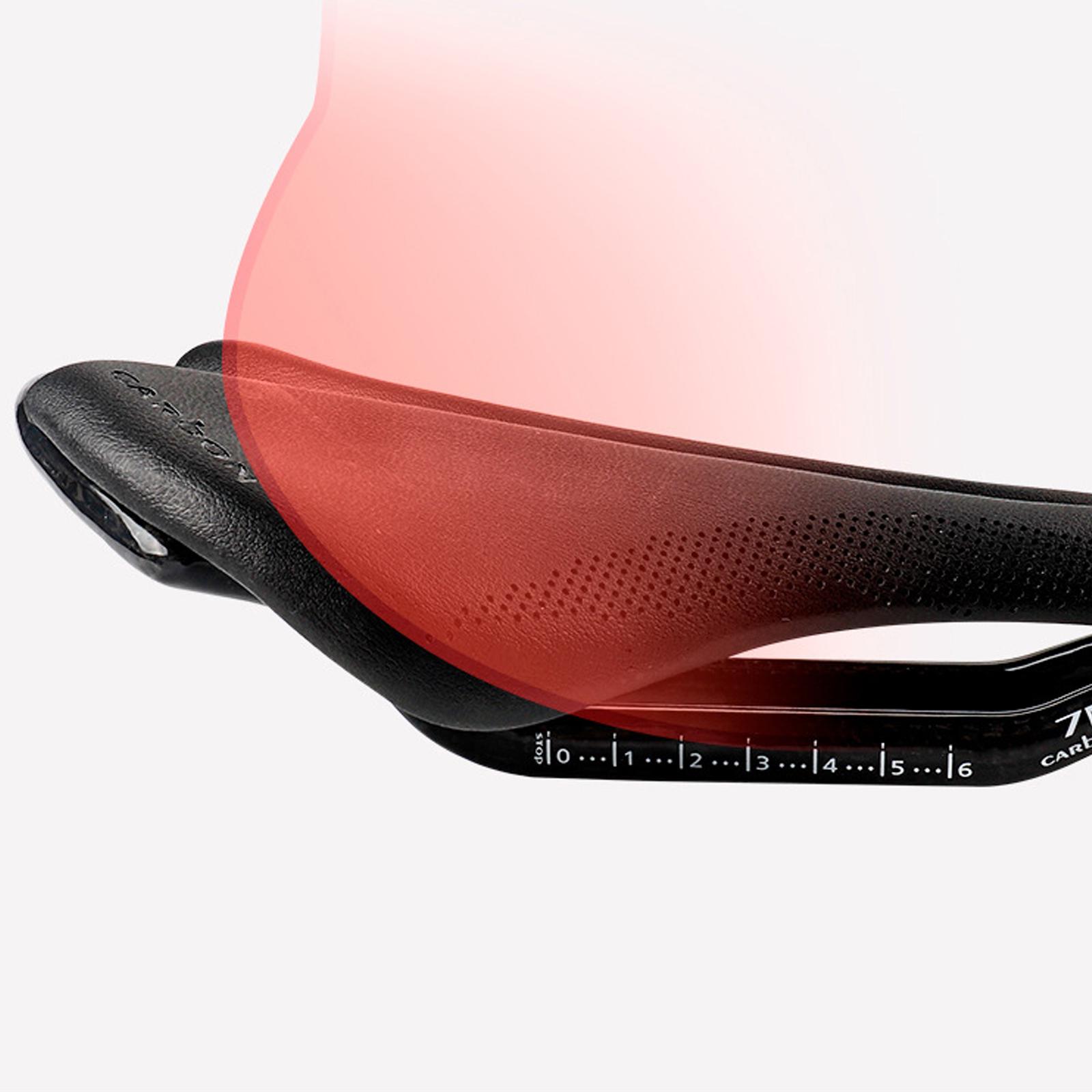 Universal Mountain Bike Seat Carbon fiber Bikes PU Leather