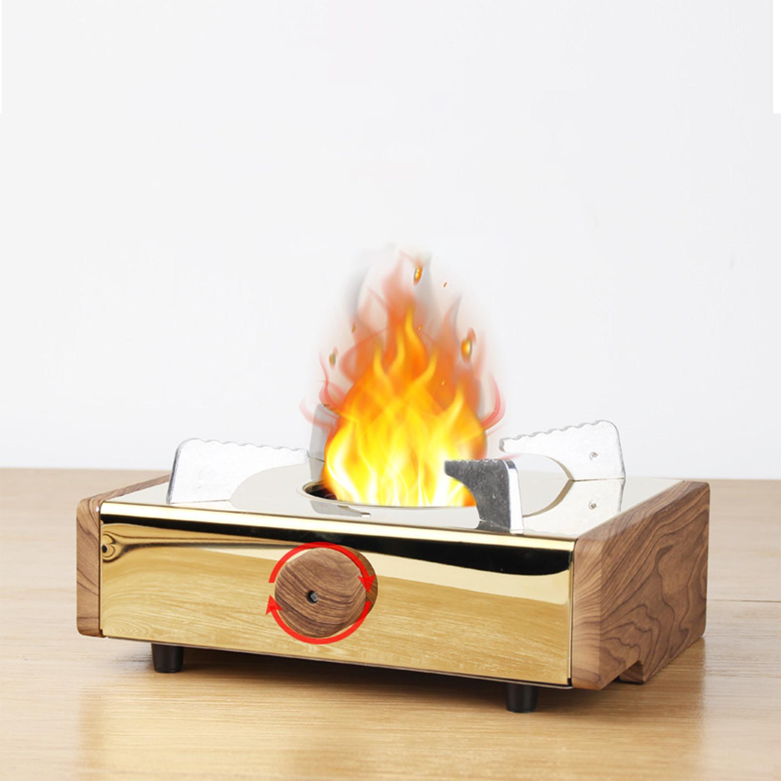 Compact Alcohol Stove Single Burner Furnace for Hiking Backpackers Camping