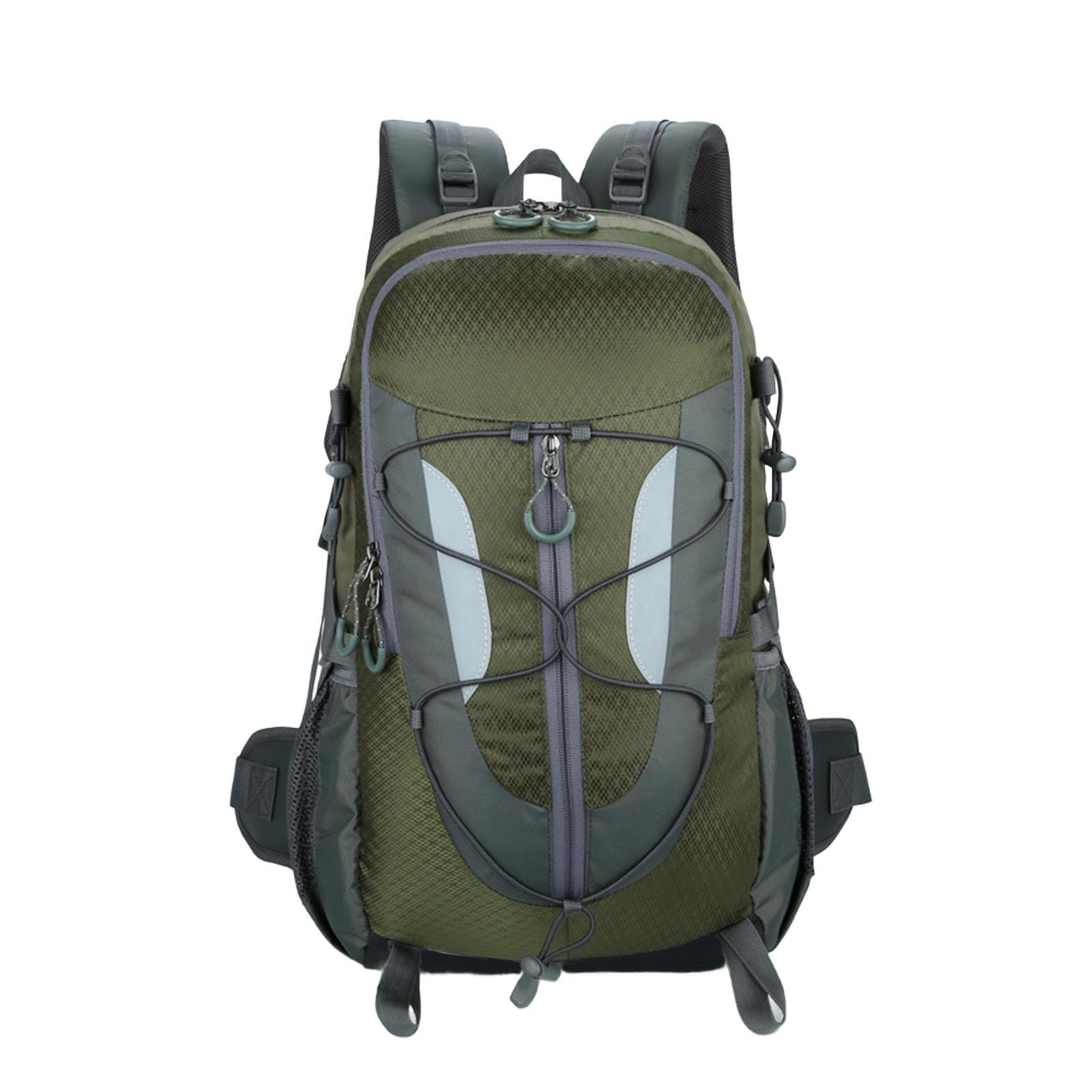 Hiking Backpack Large Laptop Backpack 30L for Running Hunting Mountaineering green