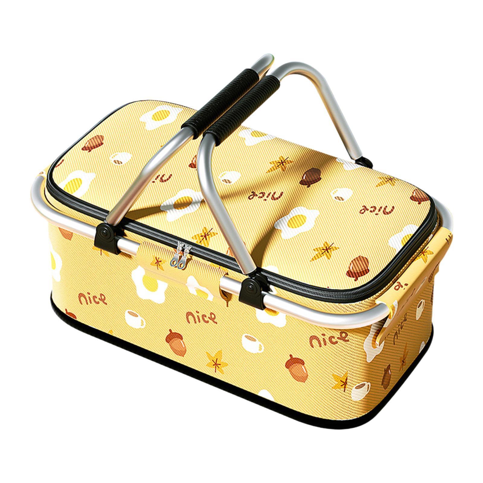 Picnic Basket Organizer Folding