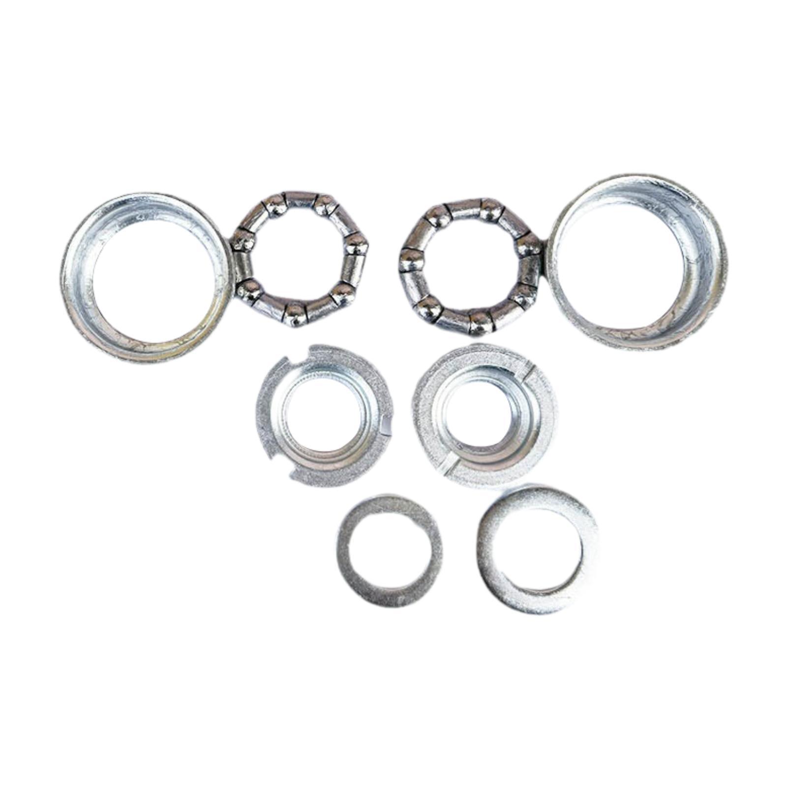 Bottom Bracket Cup Set Silver