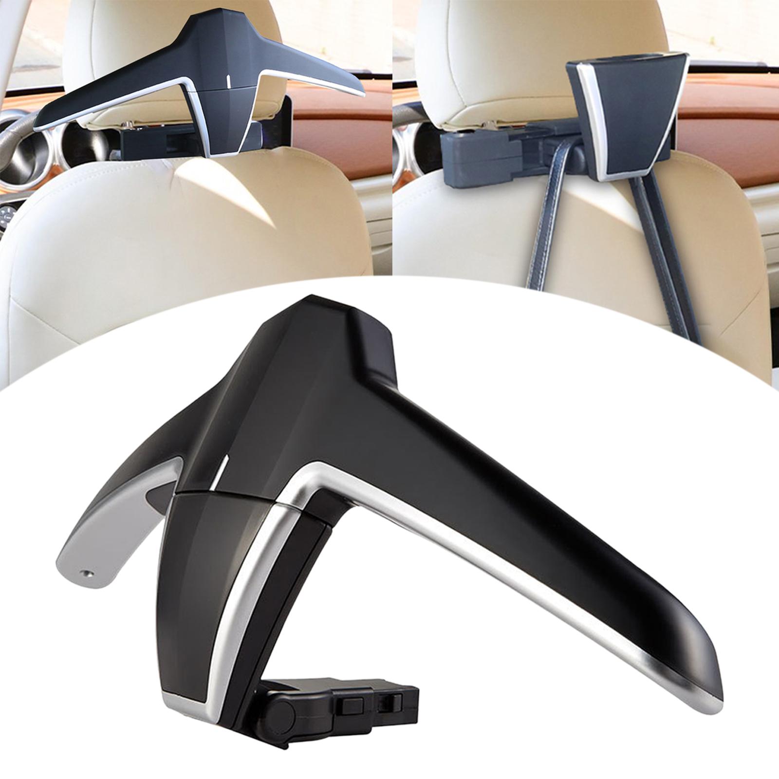 Car Headrest Coat Hanger Retractable Supplies Holder for Handbags suits