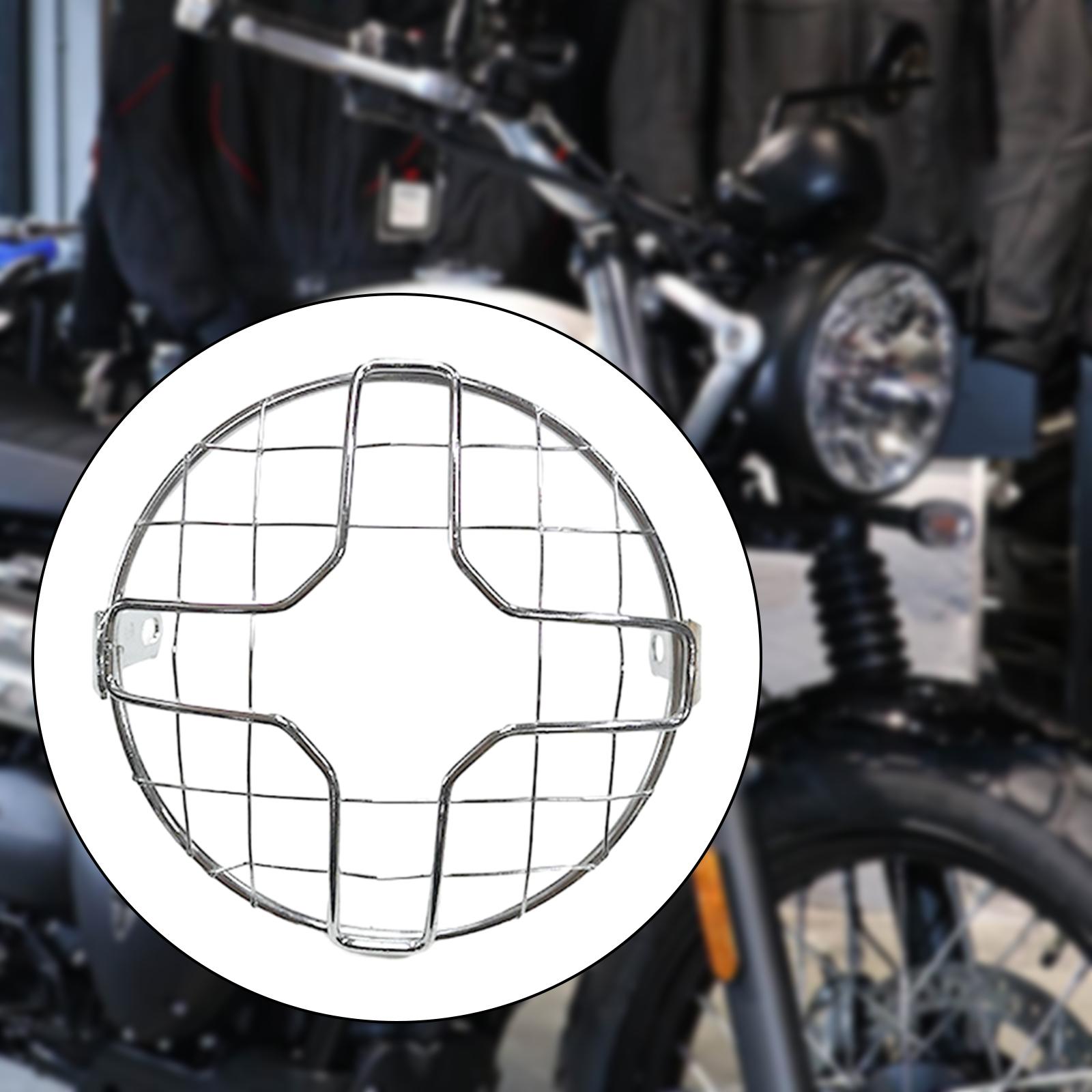 Motorcycle Headlight Grill Guard Accessory for Replacement Professional