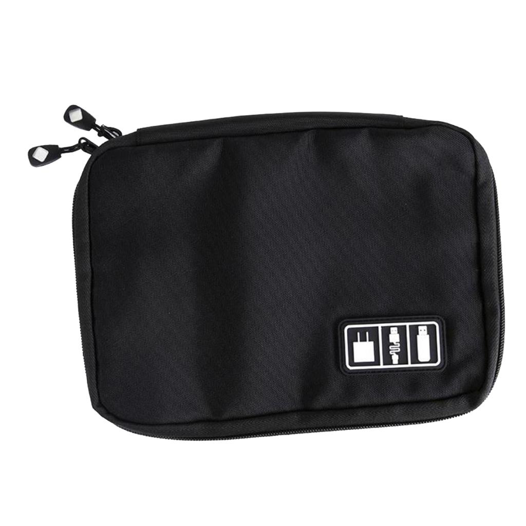 Travel Digital Electronic Accessories Storage USB Cable Organiser Bag Case