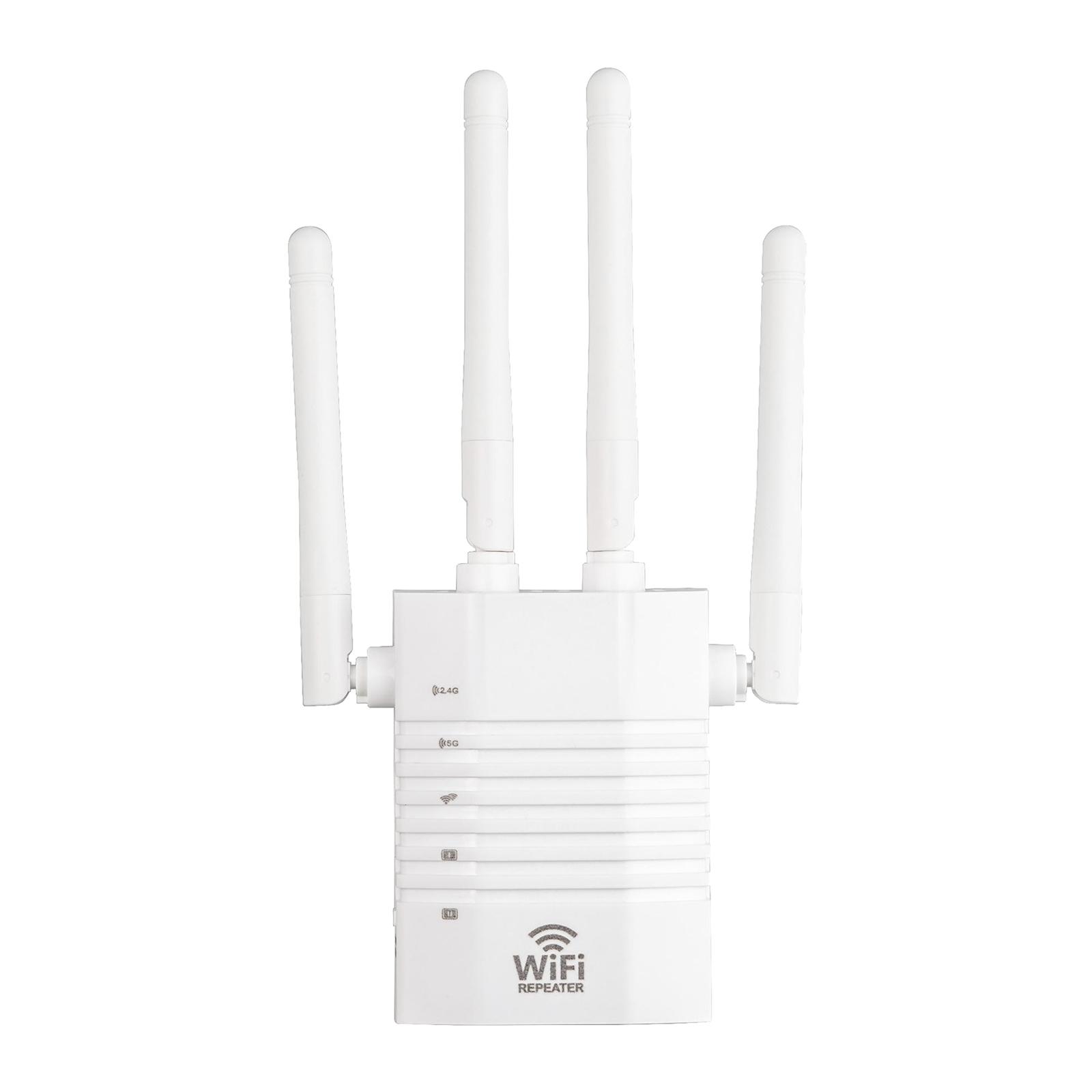 1200Mbps 2.4 & 5GHz Dual Band Wifi Range Extender Repeater Router 4 Antenna