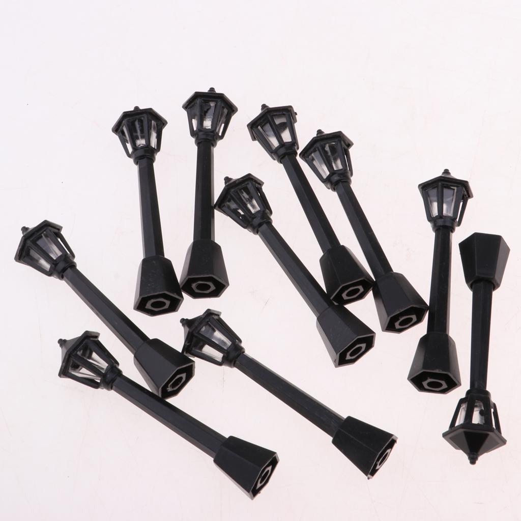 2x1/12 Miniature Architectural Courtyard Street Light Model Dollhouse Ornament