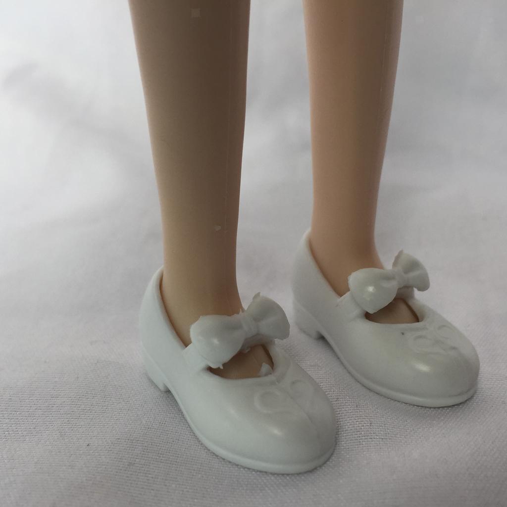1/6 Doll Princess Shoes Plastic High Heels for Blythe