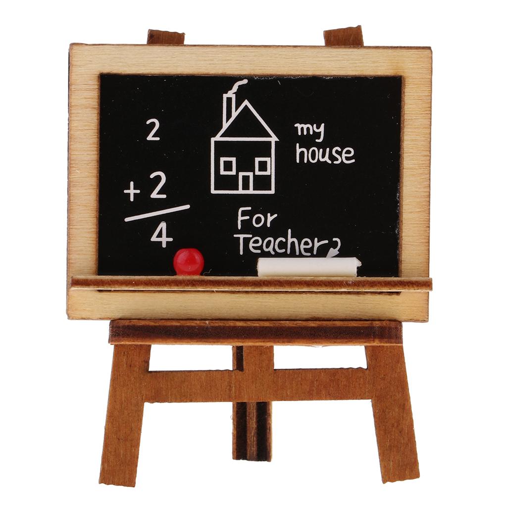 Miniature Blackboard With Easel