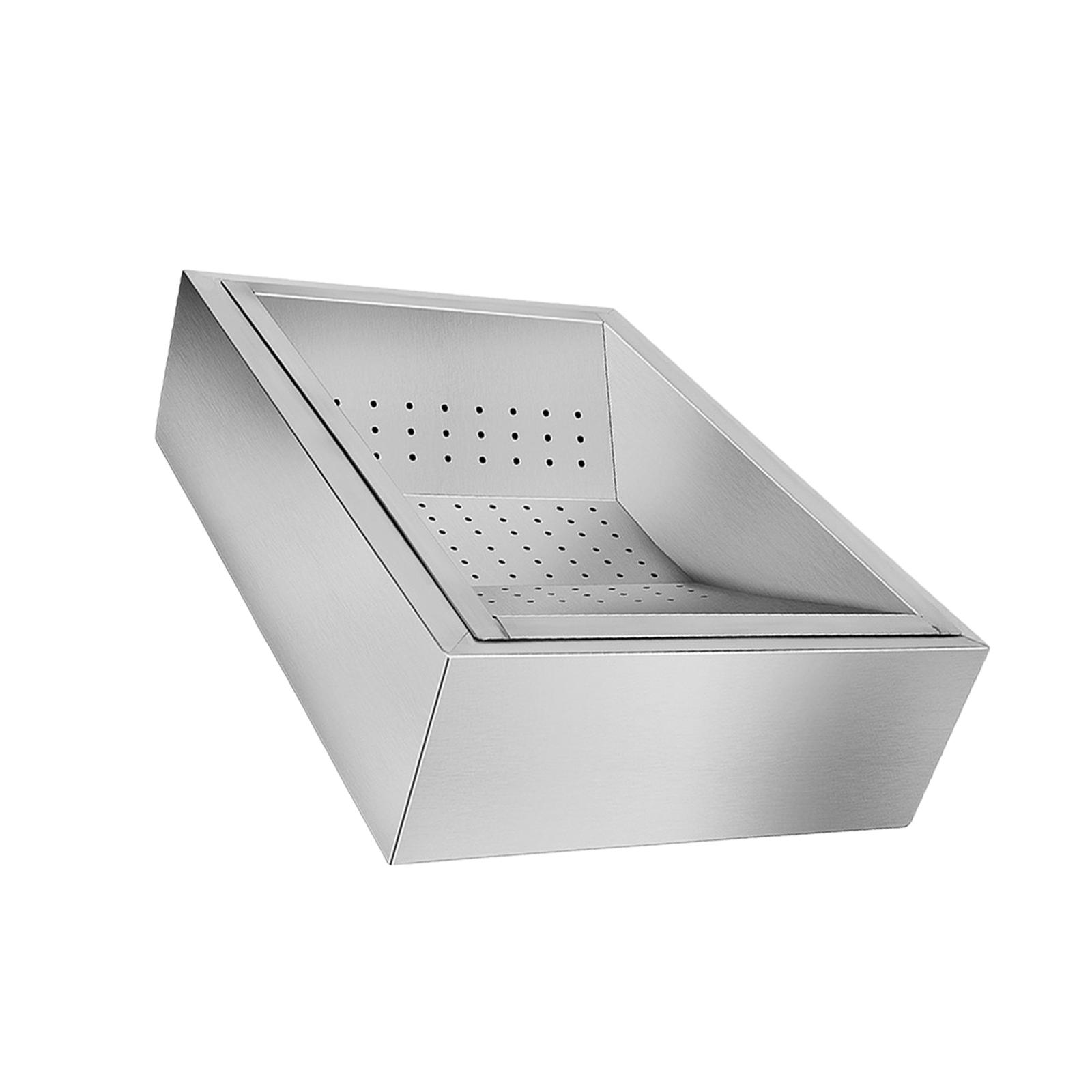 French Fries Dump Station Removable for Cooking Fast Food Fried Chicken Shops 52x38x14cm