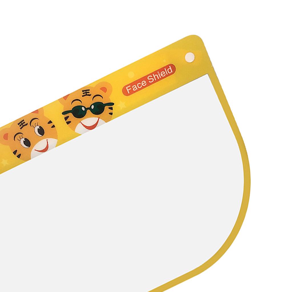 Kids Full Face Shield Guard Clear Face Cover 5Pcs