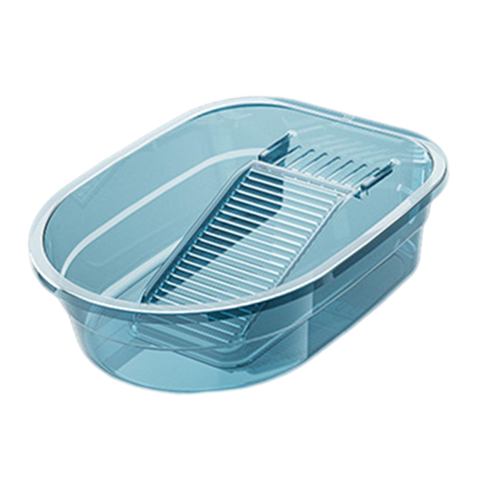 Plastic Wash Tub with Washboard