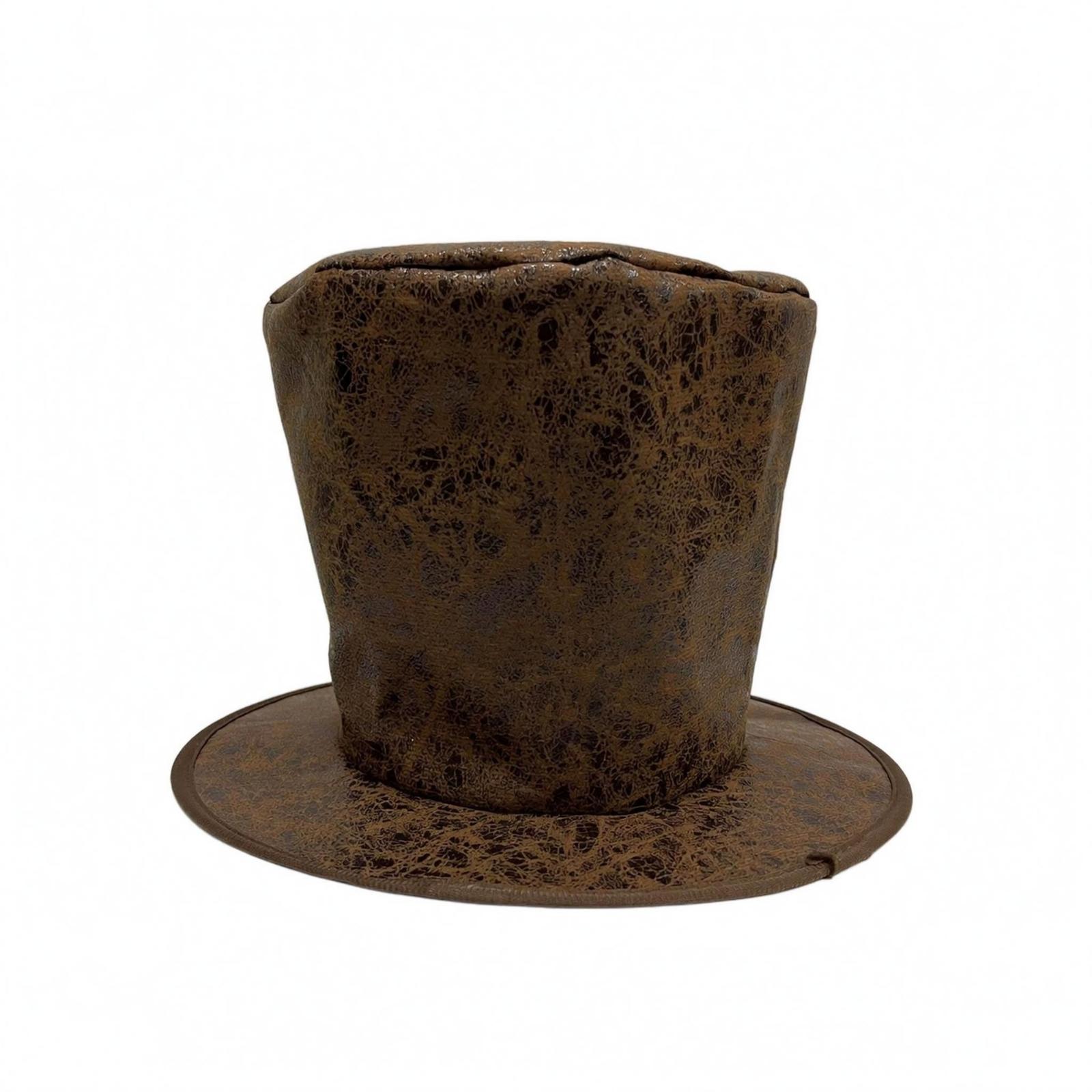 Top Hat Brown Suede