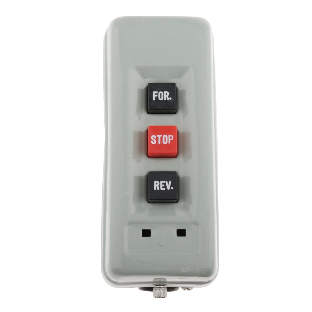 Electric Control BS-315 500V 2.2KW Power Reversing Push Button Switch