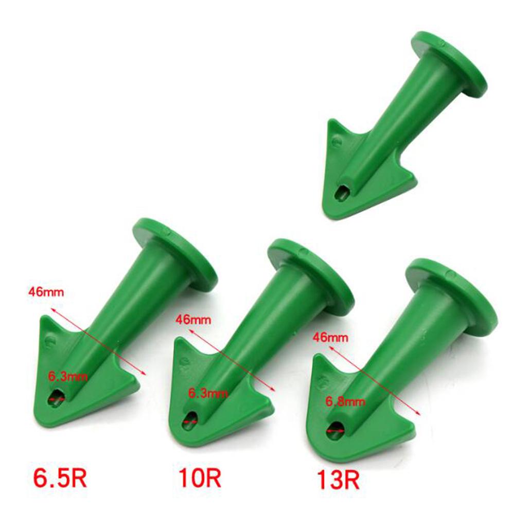 3pcs Silicone Caulking Finisher Tool Nozzle Hand Tools Accessory Green